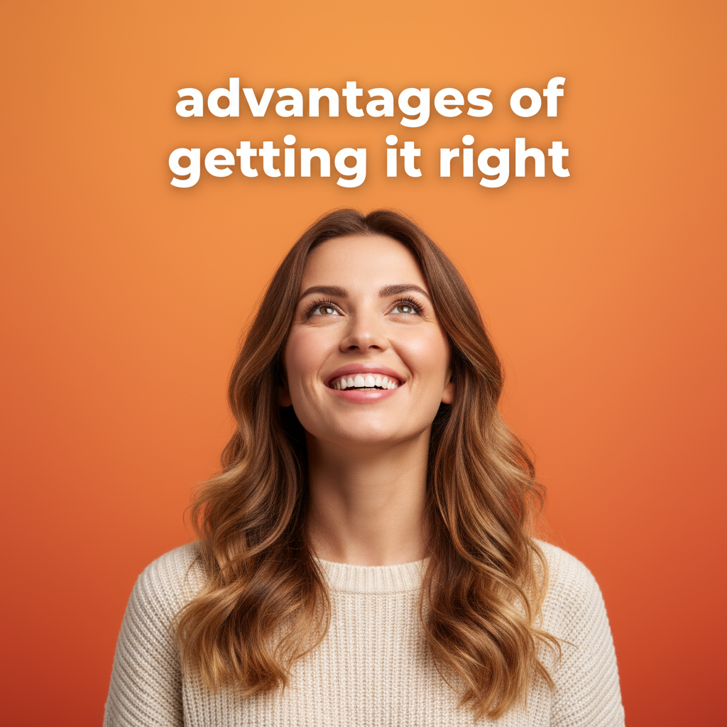 Advantages of Getting It Right