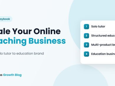 Four stages to scale an online teaching business in India: solo tutor, structured educator, multi-product brand and education business