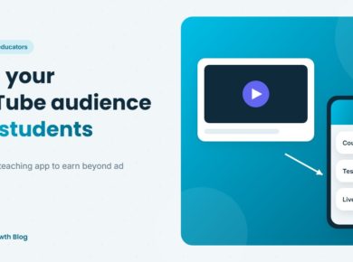 Teaching app for YouTube educators: turn your YouTube audience into paying students